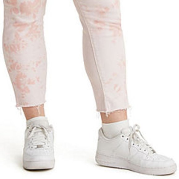 💙HP💙 Levi's High-Rise Rose Overdye Raw Hem Skinny Jeans 16W - Picture 3 of 15